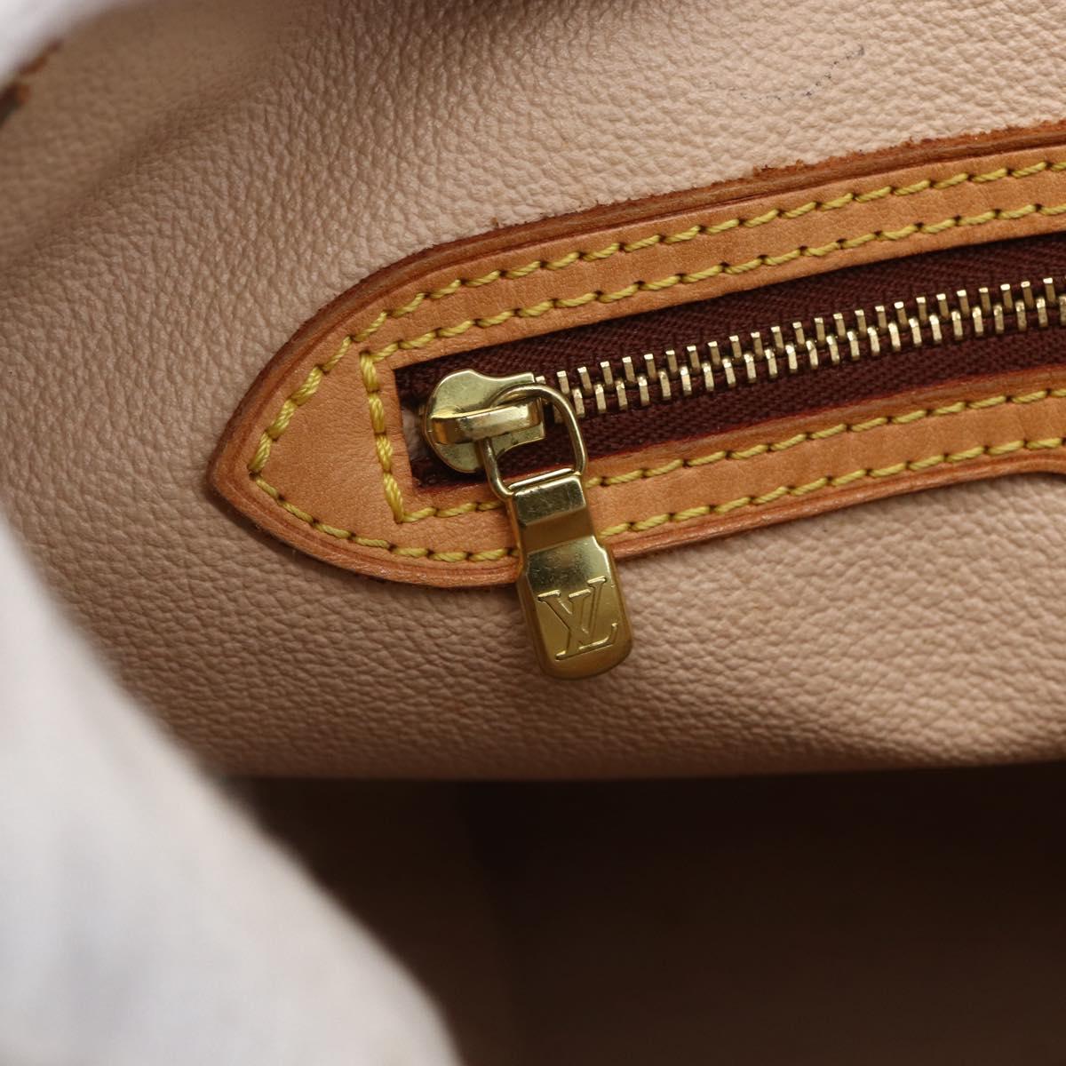 LOUIS VUITTON Monogram Bucket GM Shoulder Bag M42236 LV Auth 150005