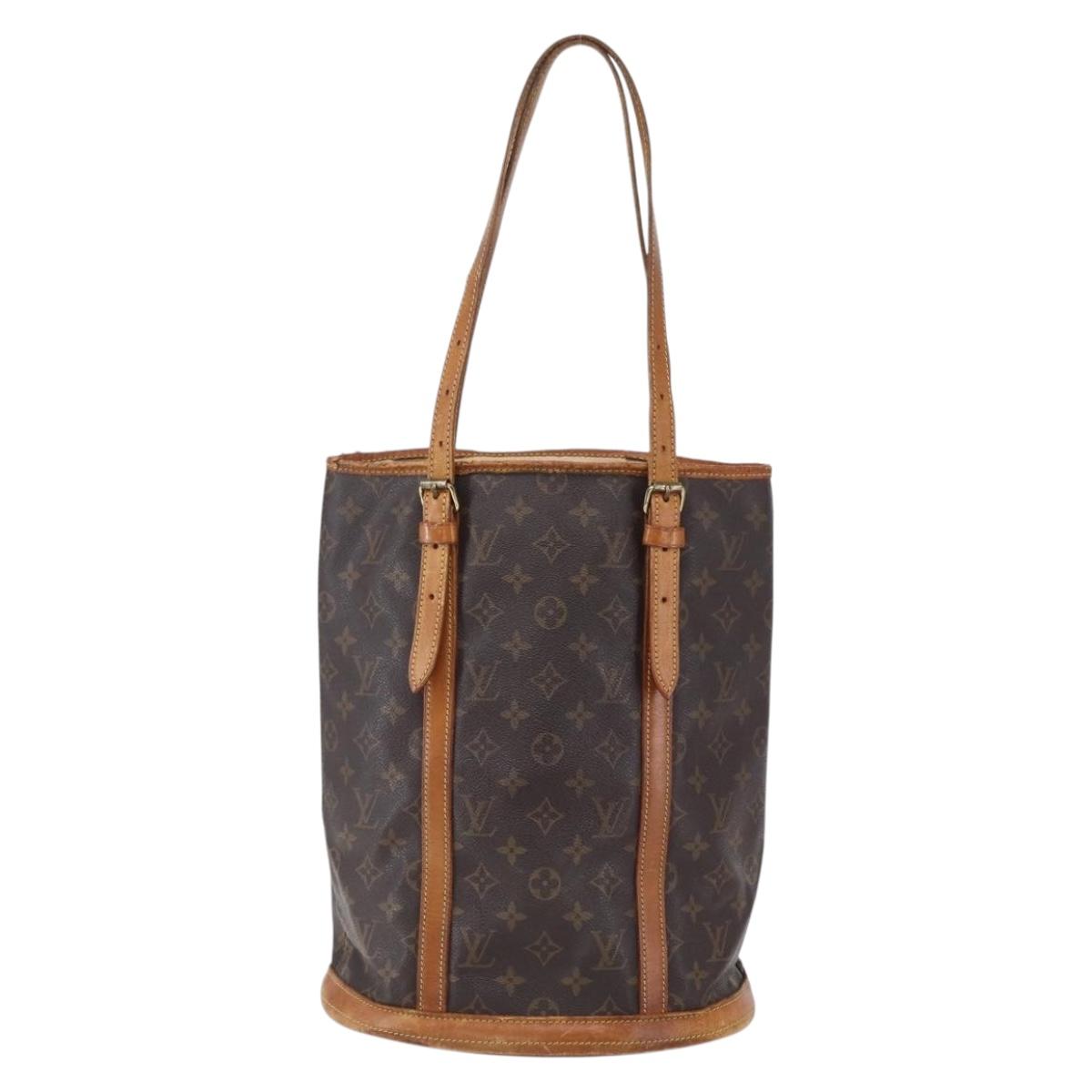 LOUIS VUITTON Monogram Bucket GM Shoulder Bag M42236 LV Auth 150005