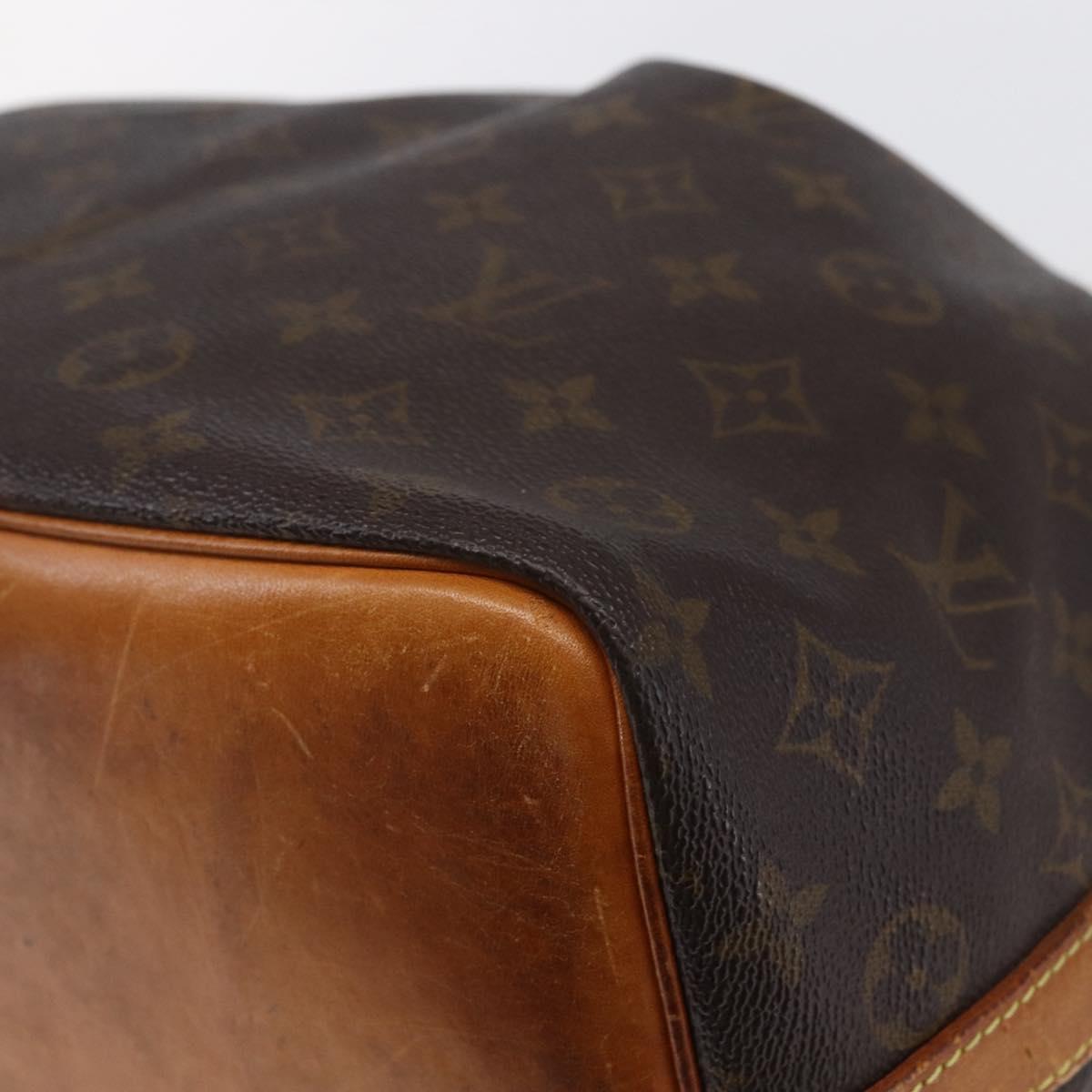 LOUIS VUITTON Monogram Petit Noe Shoulder Bag M42226 LV Auth 150006