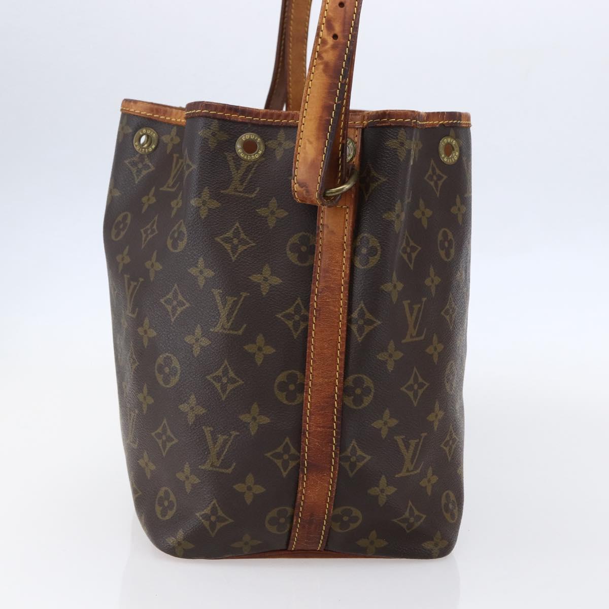 LOUIS VUITTON Monogram Petit Noe Shoulder Bag M42226 LV Auth 150007