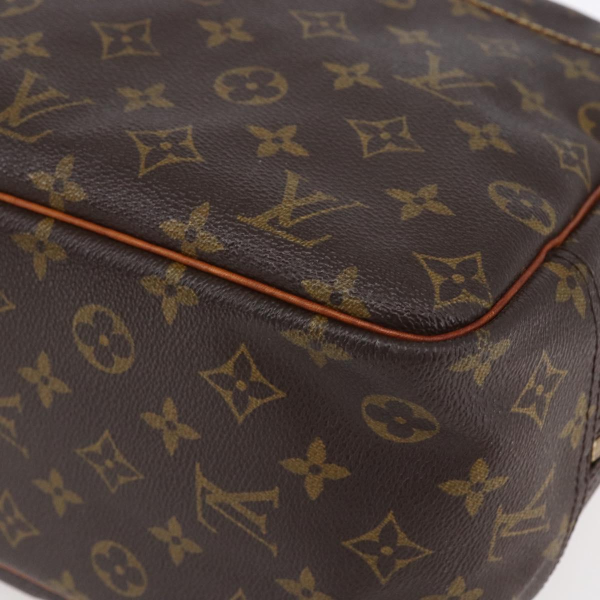 LOUIS VUITTON Monogram Deauville Hand Bag M47270 LV Auth 150008