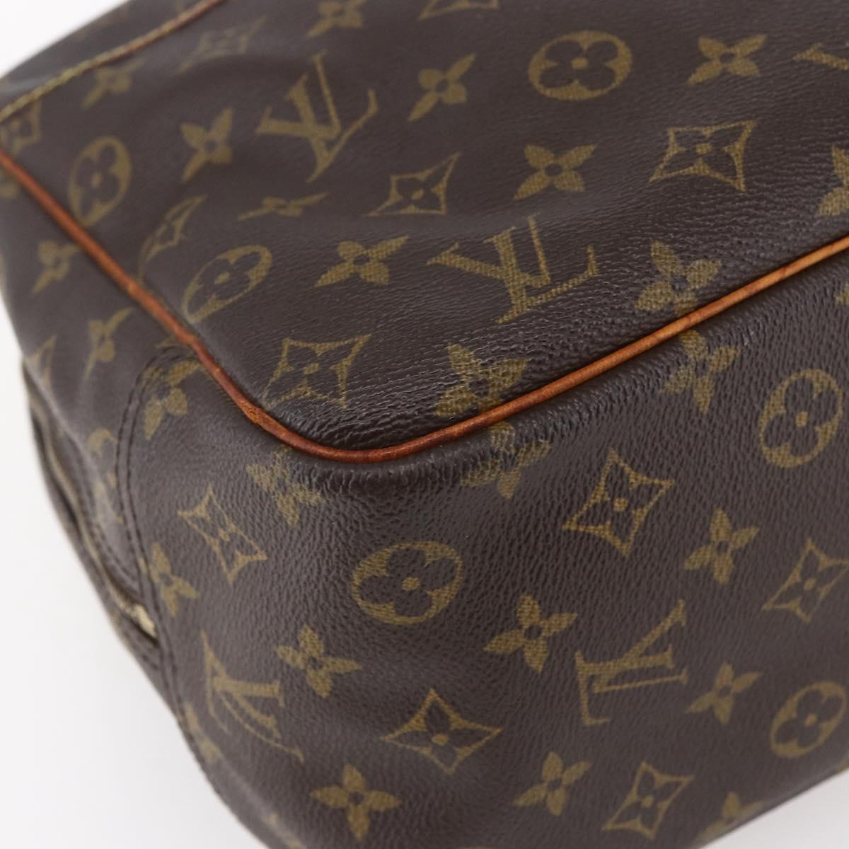 LOUIS VUITTON Monogram Deauville Hand Bag M47270 LV Auth 150008