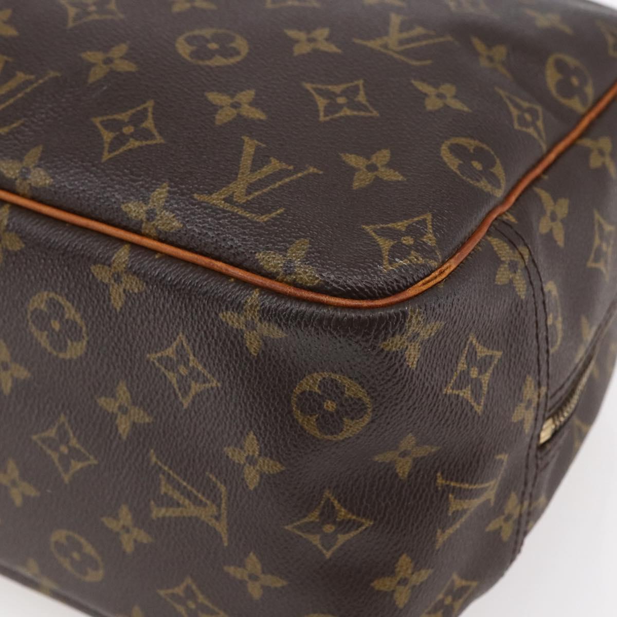 LOUIS VUITTON Monogram Deauville Hand Bag M47270 LV Auth 150008