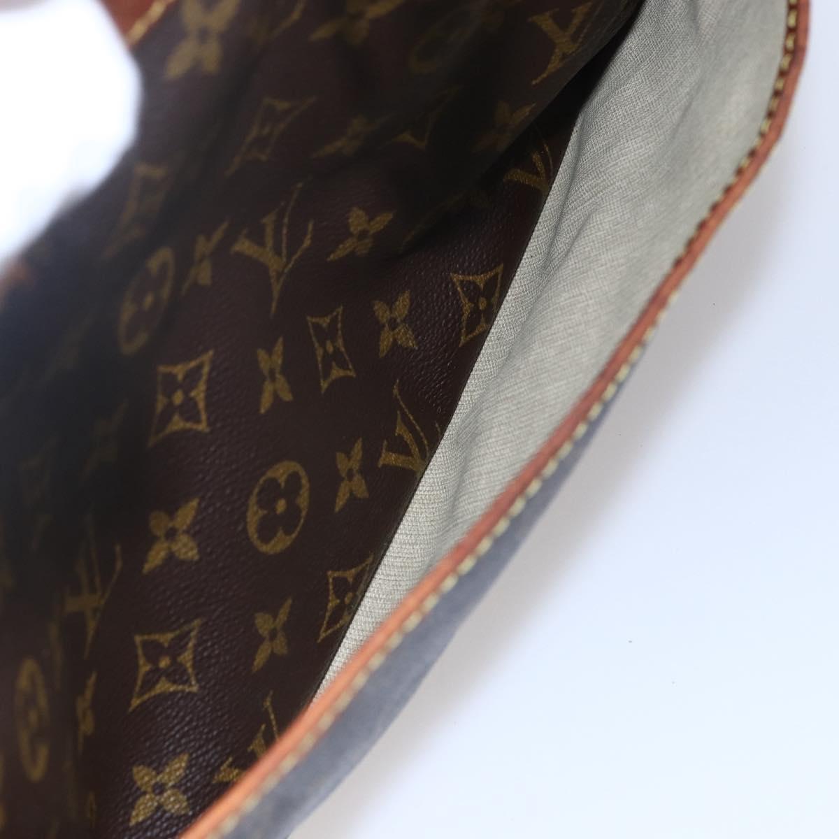 LOUIS VUITTON Monogram Deauville Hand Bag M47270 LV Auth 150008