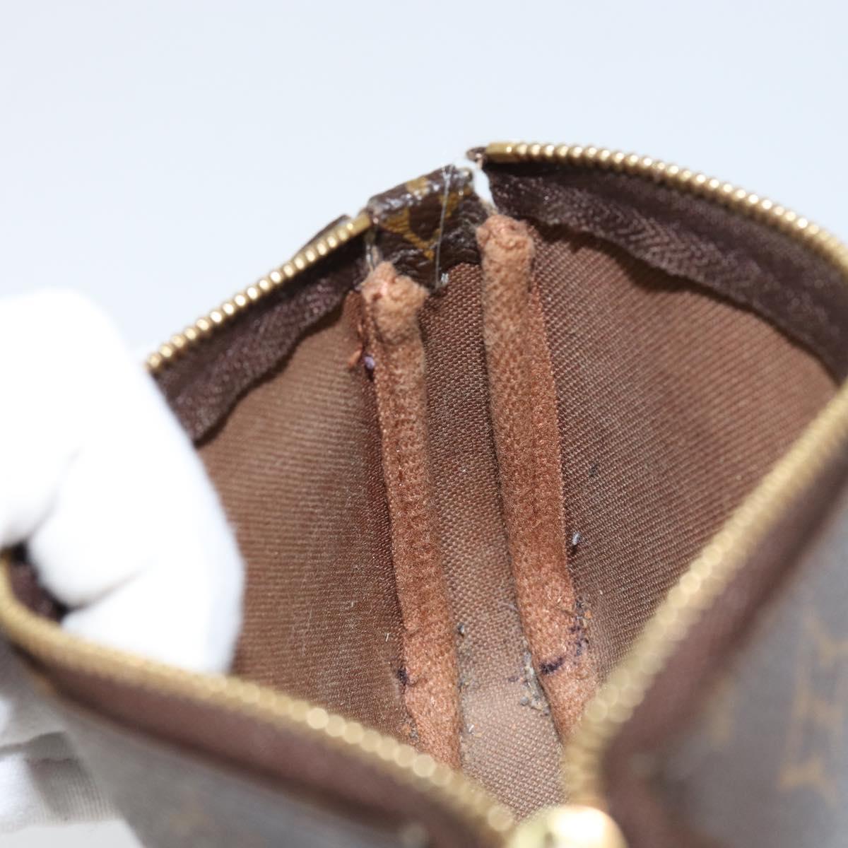 LOUIS VUITTON Monogram Mini Pochette Accessoires Pouch M58009 LV Auth 150016