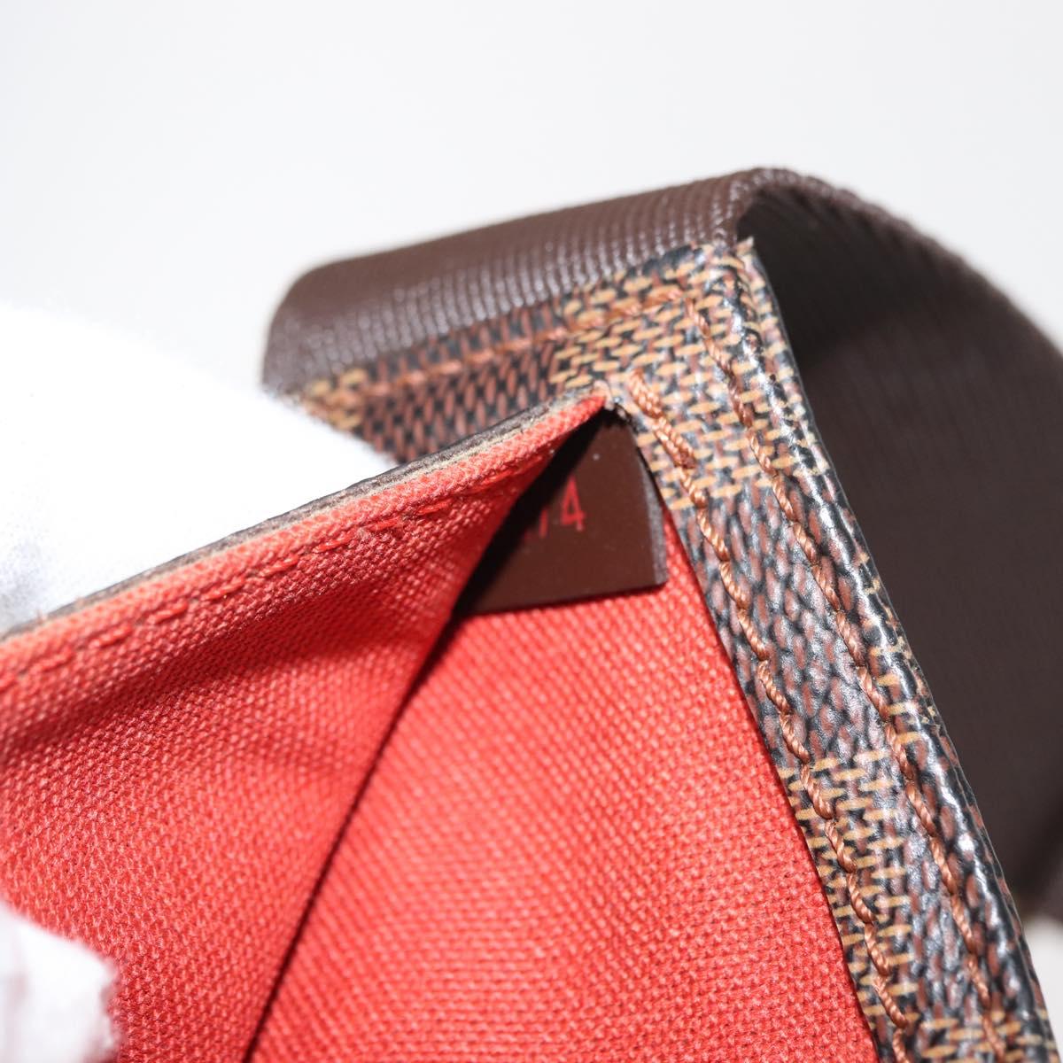 LOUIS VUITTON Damier Ebene Geronimos Shoulder Bag N51994 LV Auth 150018