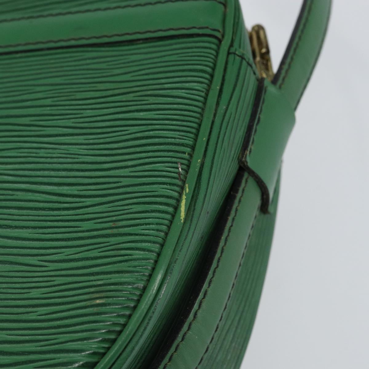 LOUIS VUITTON Epi Jeune Fille MM Shoulder Bag Green M52154 LV Auth 150019