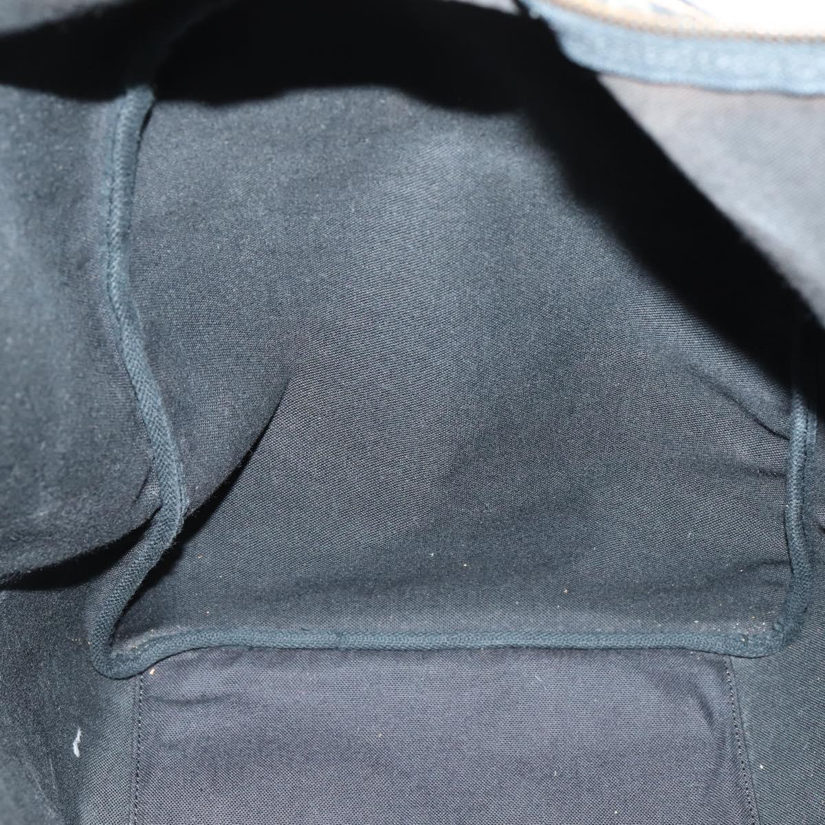 Christian Dior Trotter Canvas Boston Bag Khaki Auth 150036