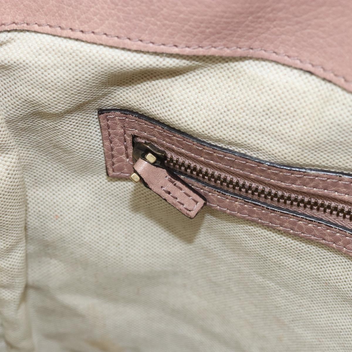 GUCCI GG Canvas Miss GG Tote Bag Beige Gold 342591 Auth 150041