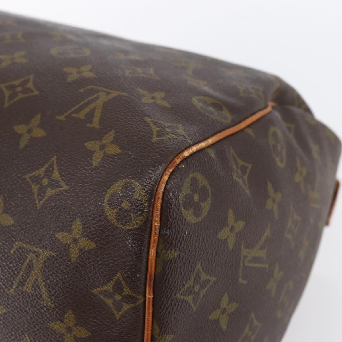 LOUIS VUITTON Monogram Speedy 40 Hand Bag M41522 LV Auth 150059