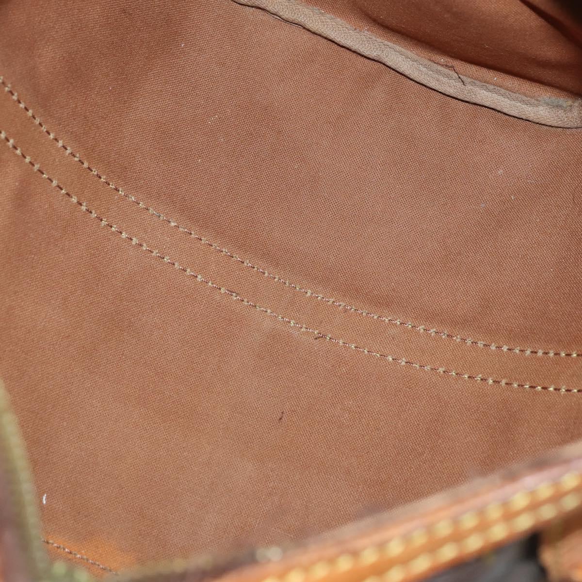 LOUIS VUITTON Monogram Sac Souple 35 Boston Bag M41626 LV Auth 150060