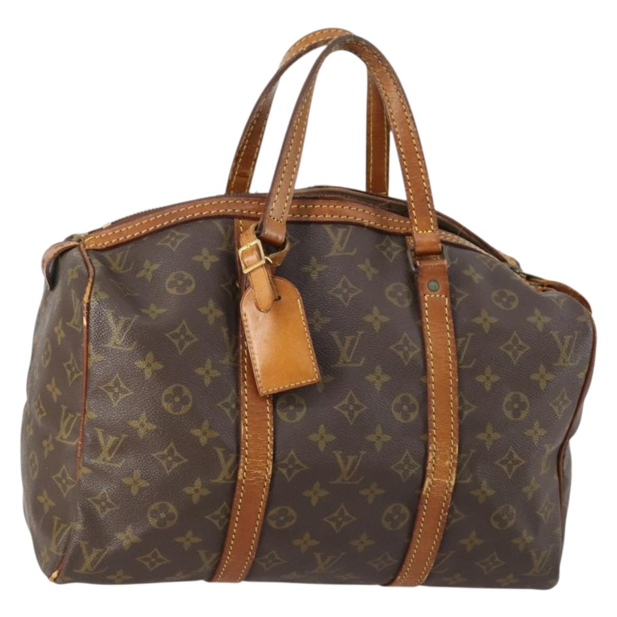 LOUIS VUITTON Monogram Sac Souple 35 Boston Bag M41626 LV Auth 150060