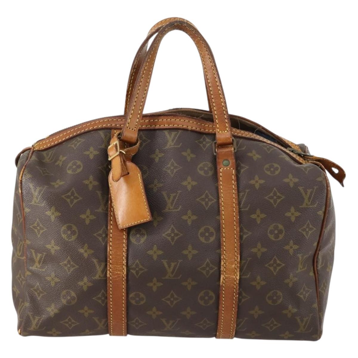 LOUIS VUITTON Monogram Sac Souple 35 Boston Bag M41626 LV Auth 150060