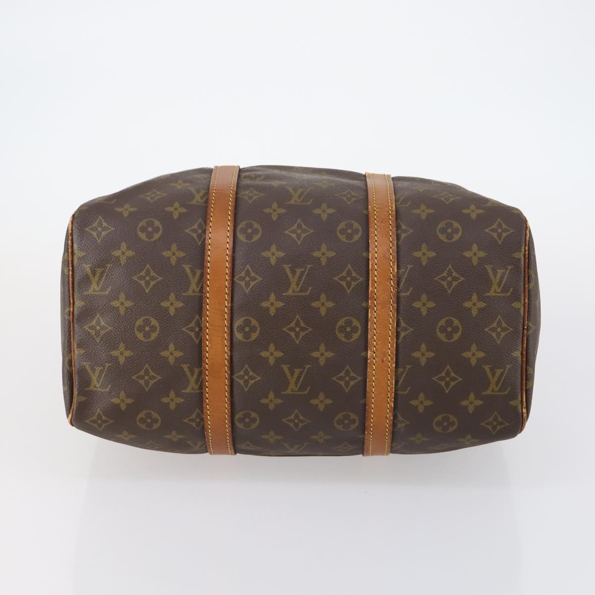 LOUIS VUITTON Monogram Sac Souple 35 Boston Bag M41626 LV Auth 150060