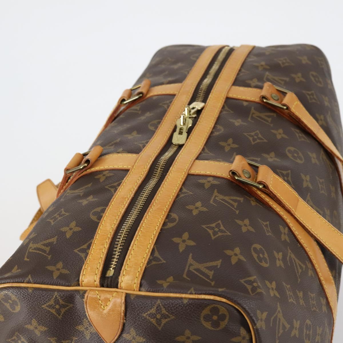 LOUIS VUITTON Monogram Sac Souple 45 Boston Bag M41624 LV Auth 150061