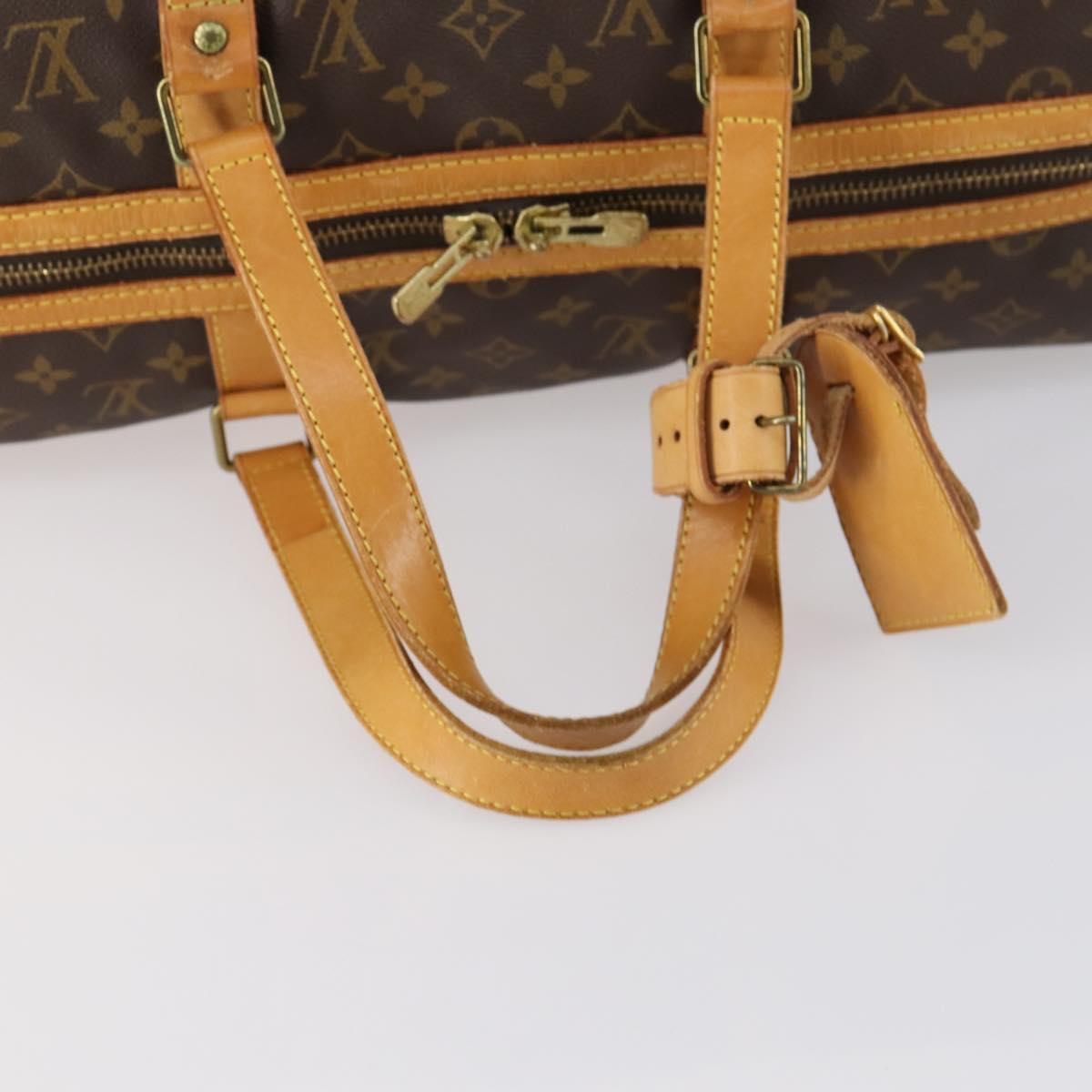 LOUIS VUITTON Monogram Sac Souple 45 Boston Bag M41624 LV Auth 150061
