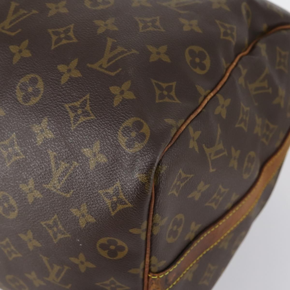 LOUIS VUITTON Monogram Keepall Bandouliere 50 Boston Bag M41416 LV Auth 150063