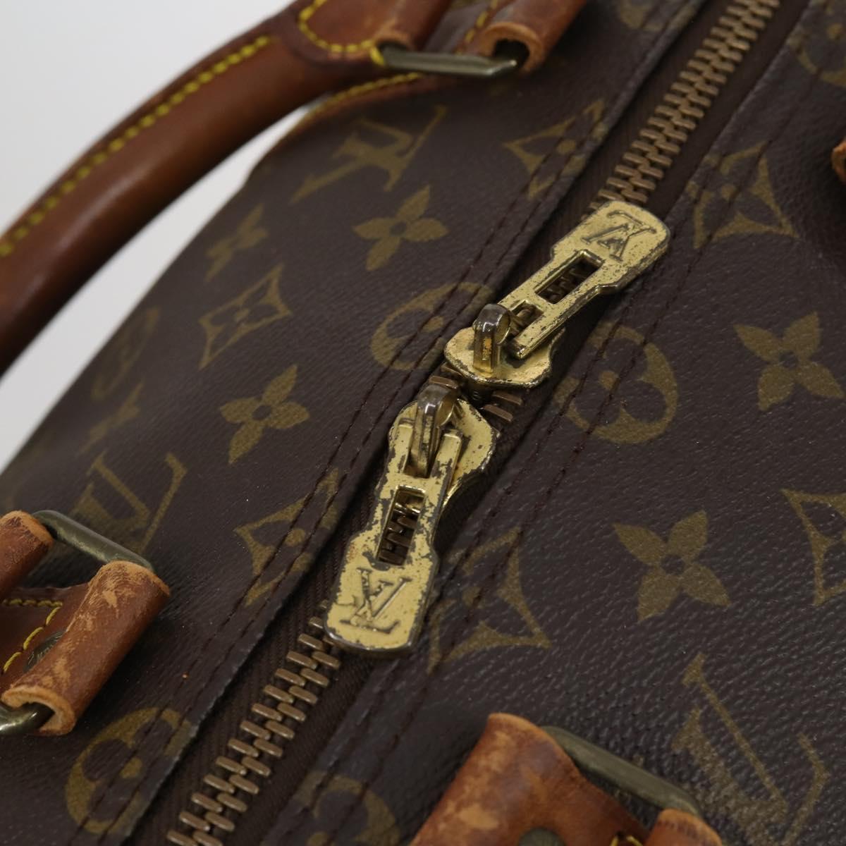 LOUIS VUITTON Monogram Keepall Bandouliere 50 Boston Bag M41416 LV Auth 150063