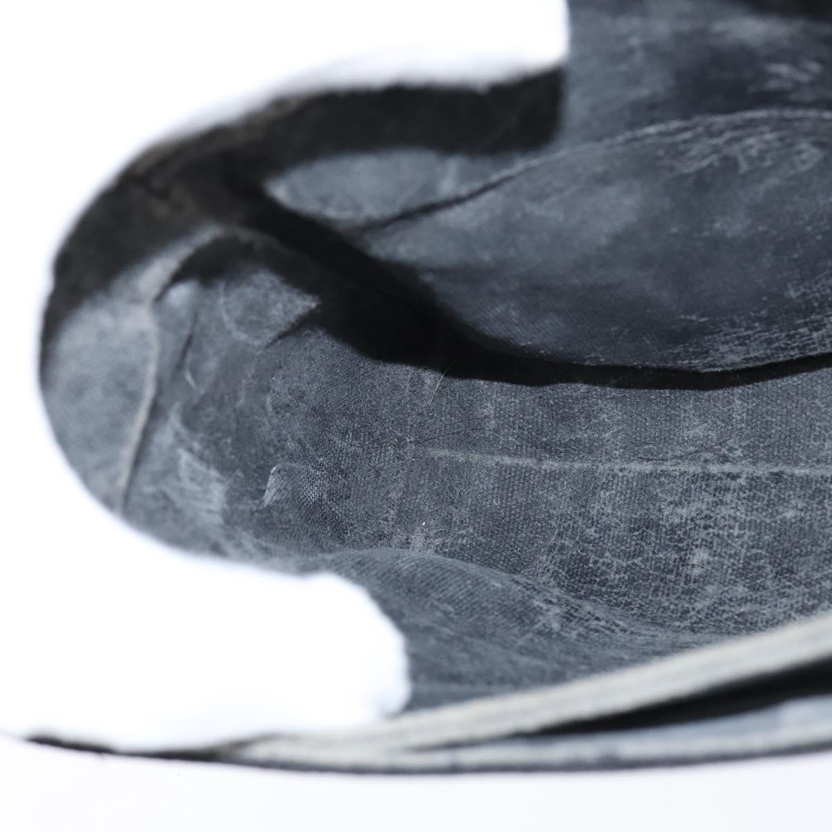 GUCCI Shoulder Bag Nylon Black Gold 001 14 0712 Auth 150087