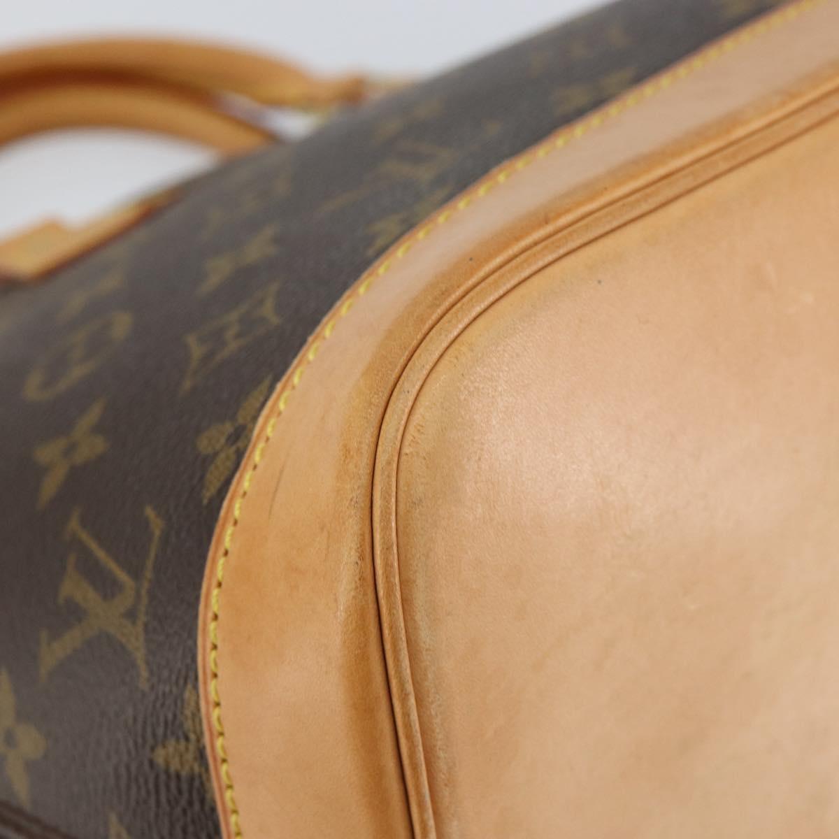 LOUIS VUITTON Monogram Alma Hand Bag M51130 LV Auth 150093