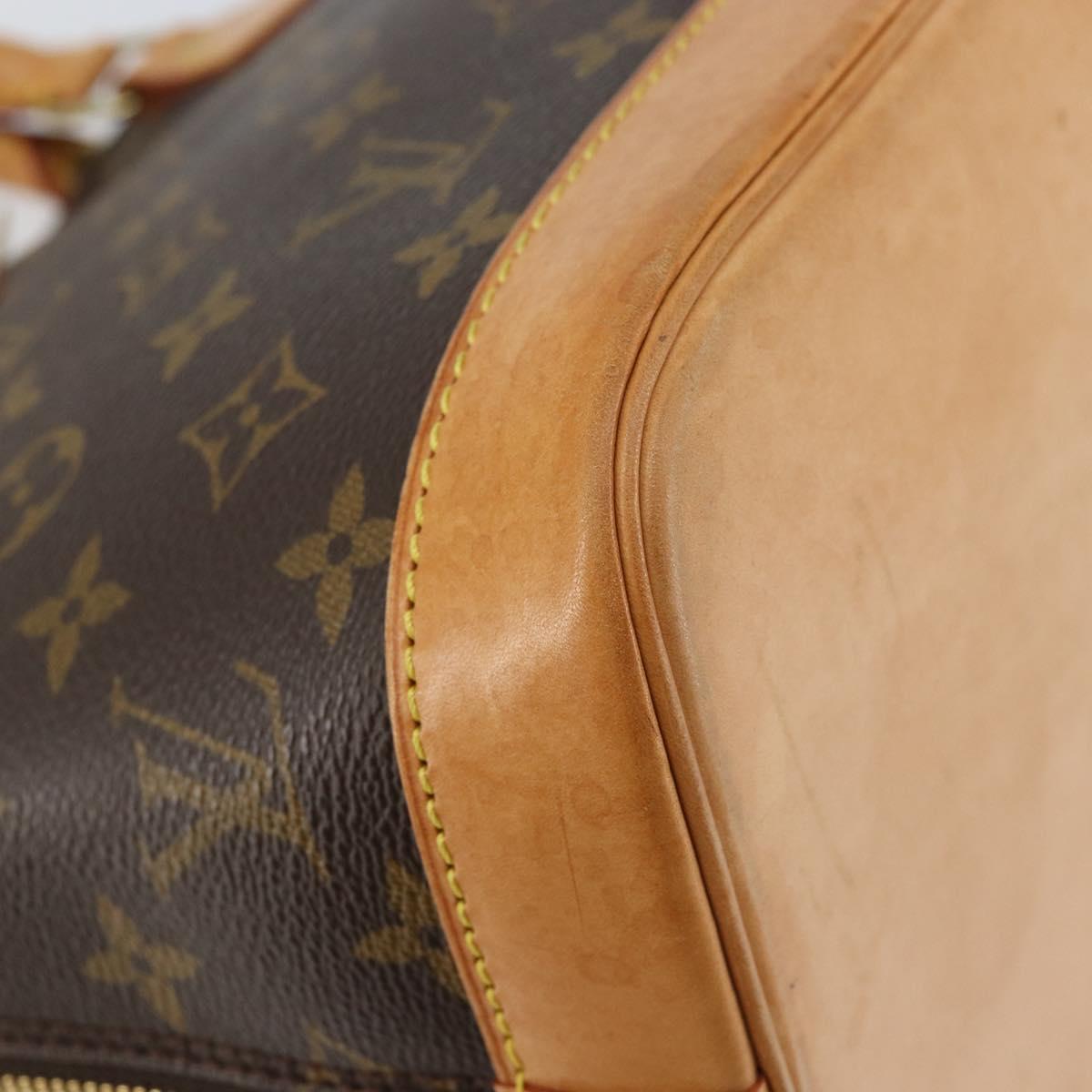 LOUIS VUITTON Monogram Alma Hand Bag M51130 LV Auth 150093