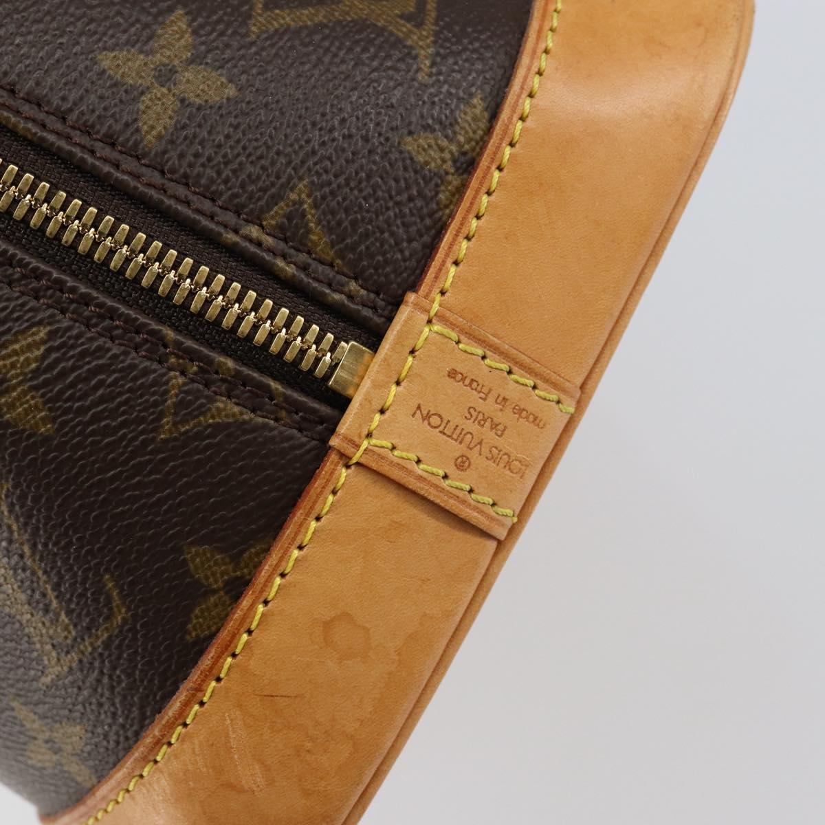 LOUIS VUITTON Monogram Alma Hand Bag M51130 LV Auth 150093