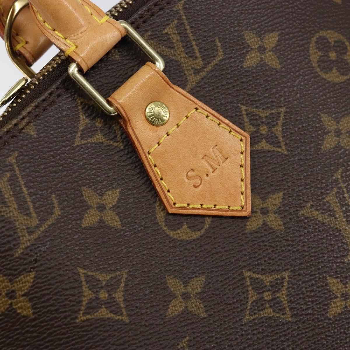 LOUIS VUITTON Monogram Alma Hand Bag M51130 LV Auth 150093