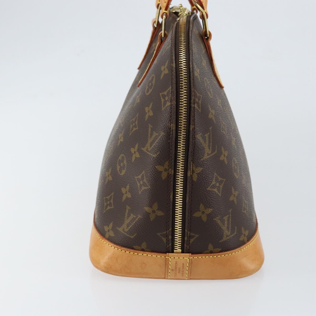 LOUIS VUITTON Monogram Alma Hand Bag M51130 LV Auth 150093