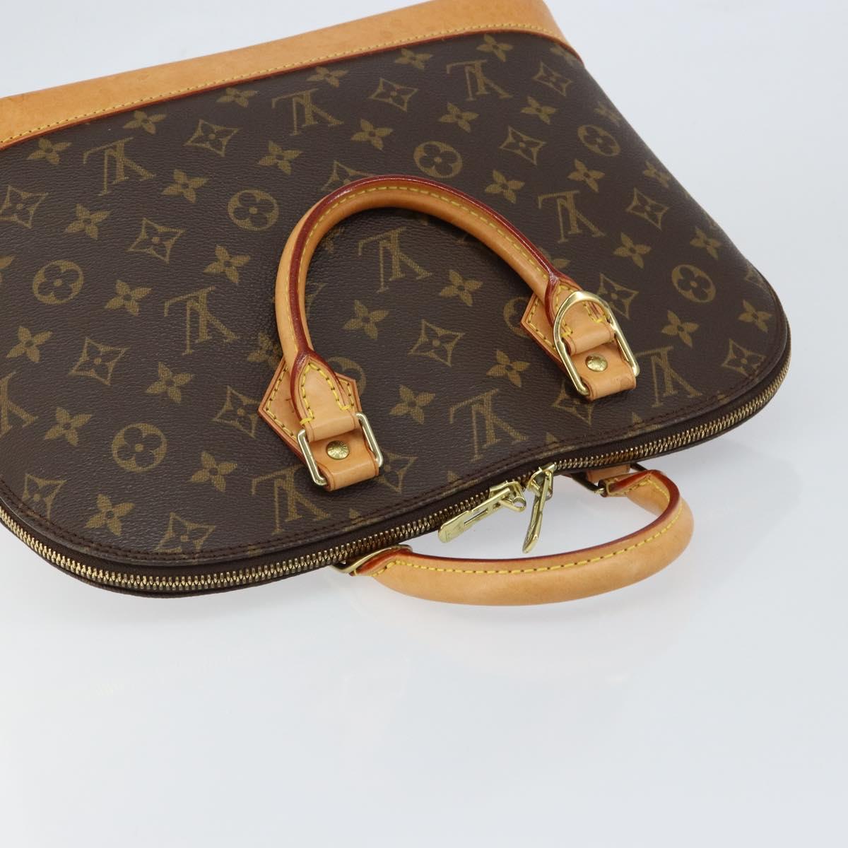 LOUIS VUITTON Monogram Alma Hand Bag M51130 LV Auth 150093