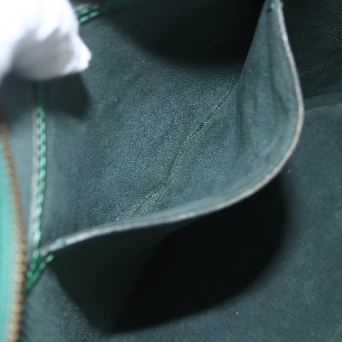 LOUIS VUITTON Epi Saint Jacques Poignees Long Bag Green M52334 LV Auth 150097