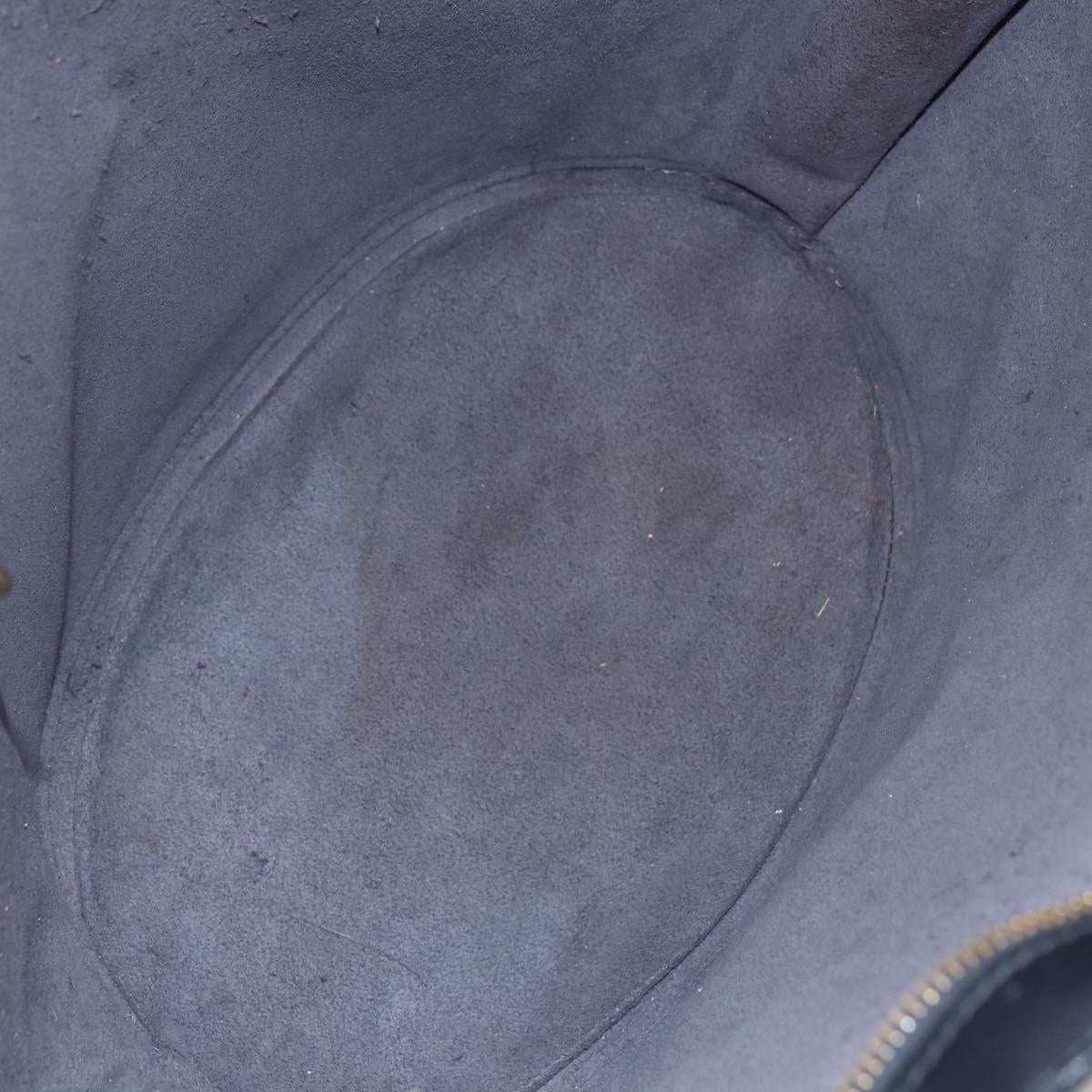 LOUIS VUITTON Epi Saint Jacques Shopping Shoulder Bag Black M52262 Auth 150098