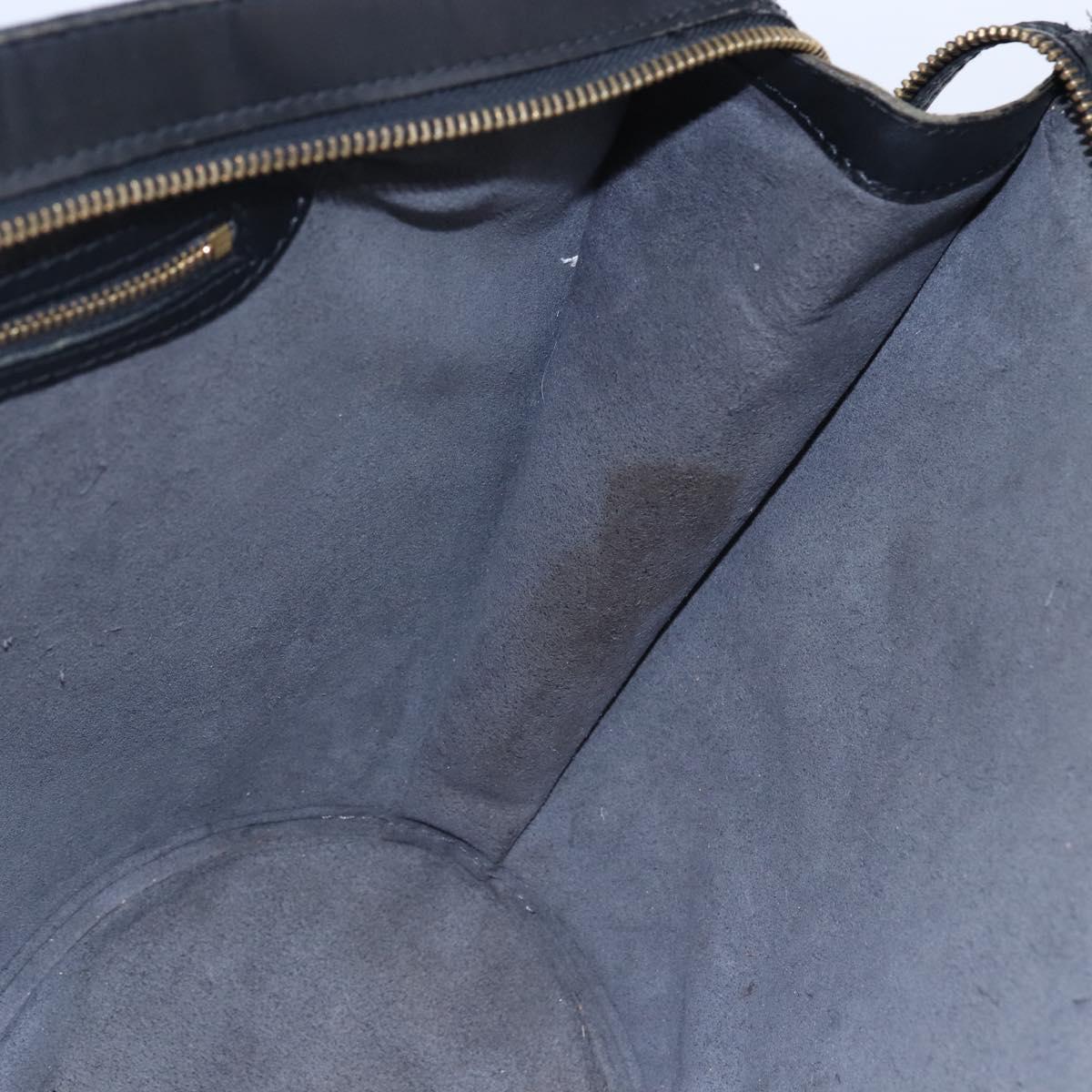 LOUIS VUITTON Epi Saint Jacques Shopping Shoulder Bag Black M52262 Auth 150098