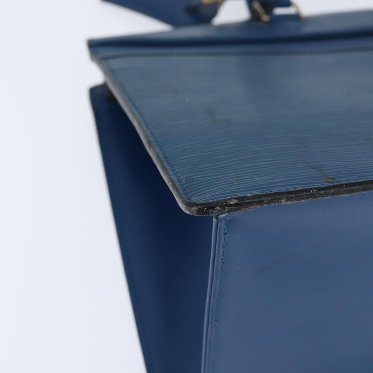 LOUIS VUITTON Epi Riviera Hand Bag Blue M48185 LV Auth 150103
