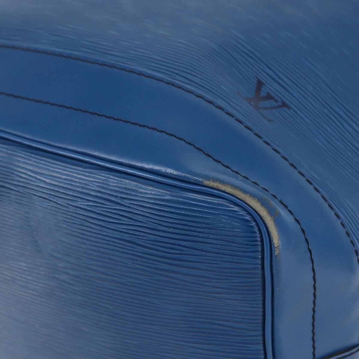 LOUIS VUITTON Epi Noe Shoulder Bag Toledo Blue M44005 LV Auth 150106