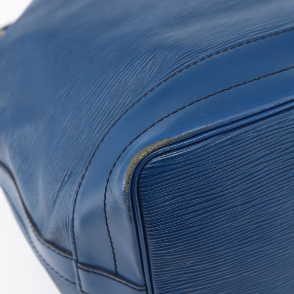 LOUIS VUITTON Epi Noe Shoulder Bag Toledo Blue M44005 LV Auth 150106