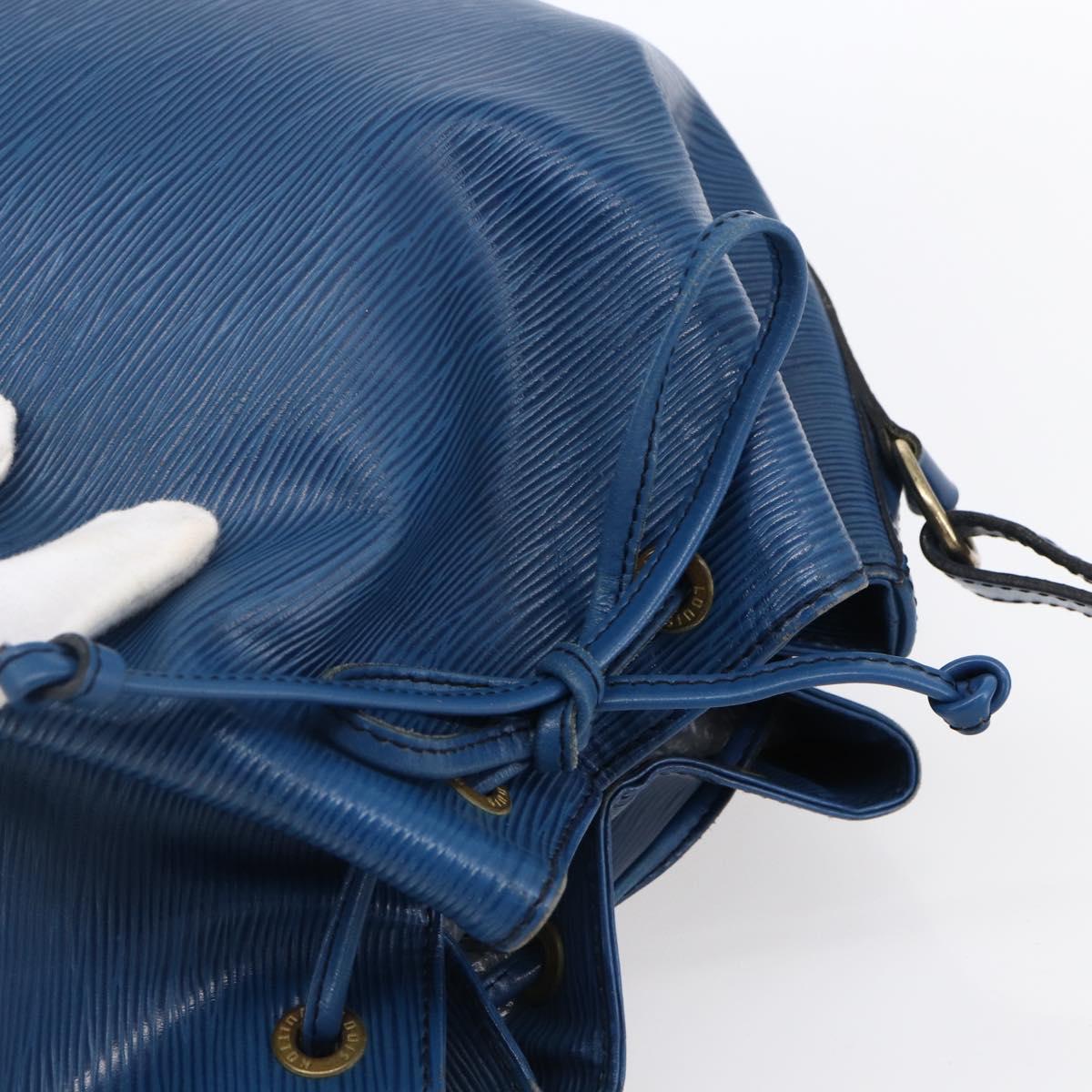LOUIS VUITTON Epi Noe Shoulder Bag Toledo Blue M44005 LV Auth 150106