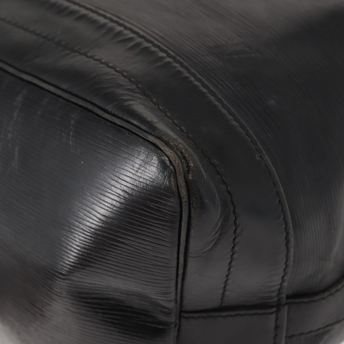 LOUIS VUITTON Epi Noe Shoulder Bag Black M44002 LV Auth 150108