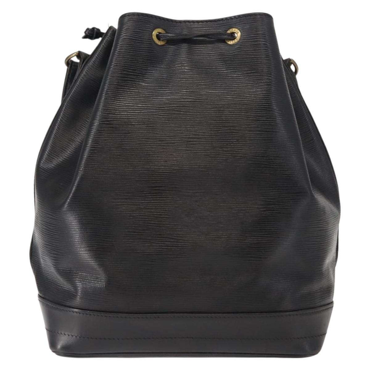 LOUIS VUITTON Epi Noe Shoulder Bag Black M44002 LV Auth 150108
