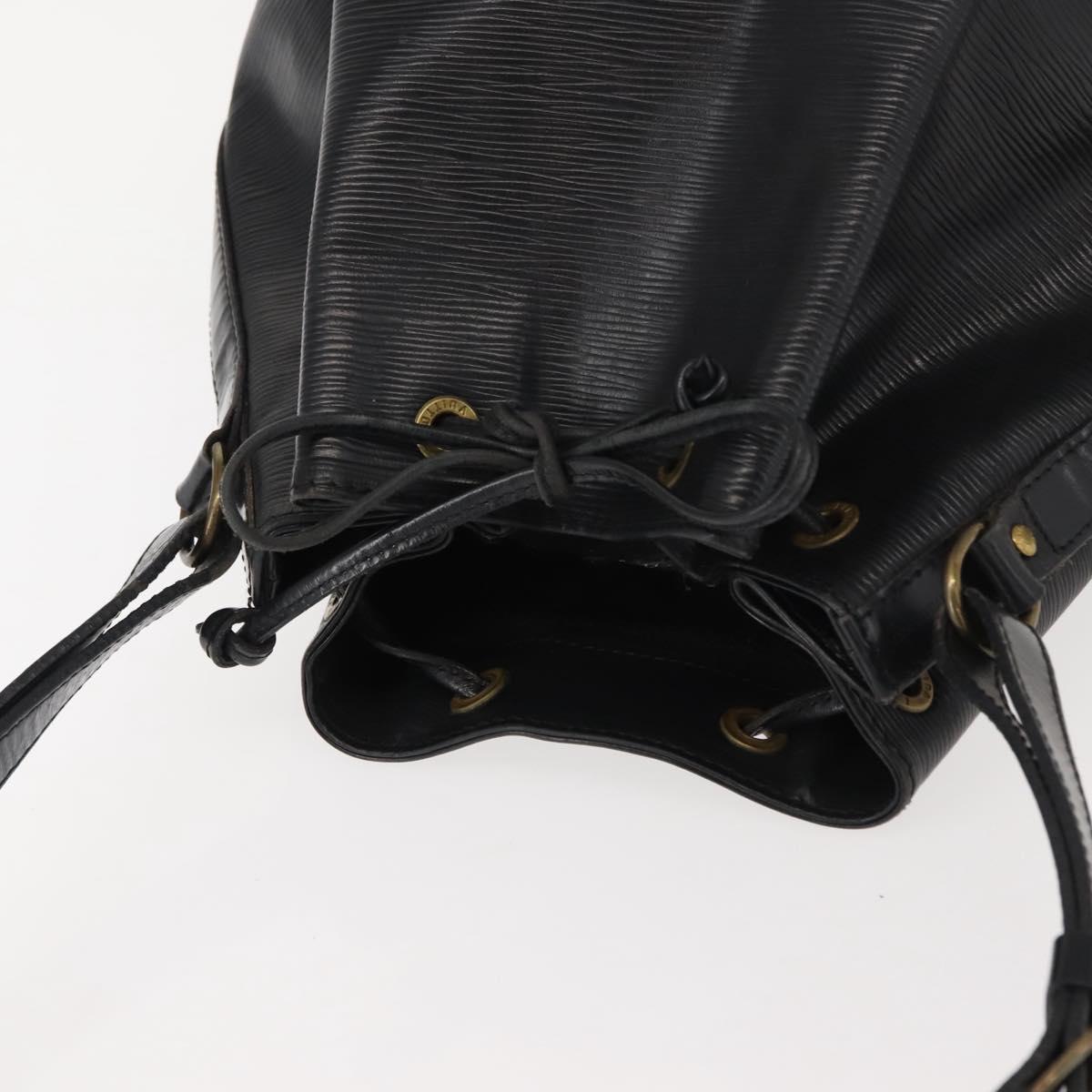 LOUIS VUITTON Epi Noe Shoulder Bag Black M44002 LV Auth 150108