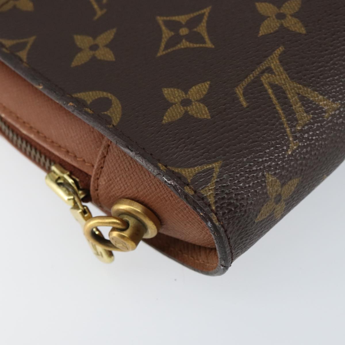 LOUIS VUITTON Monogram Orsay Clutch Bag M51790 LV Auth 150153