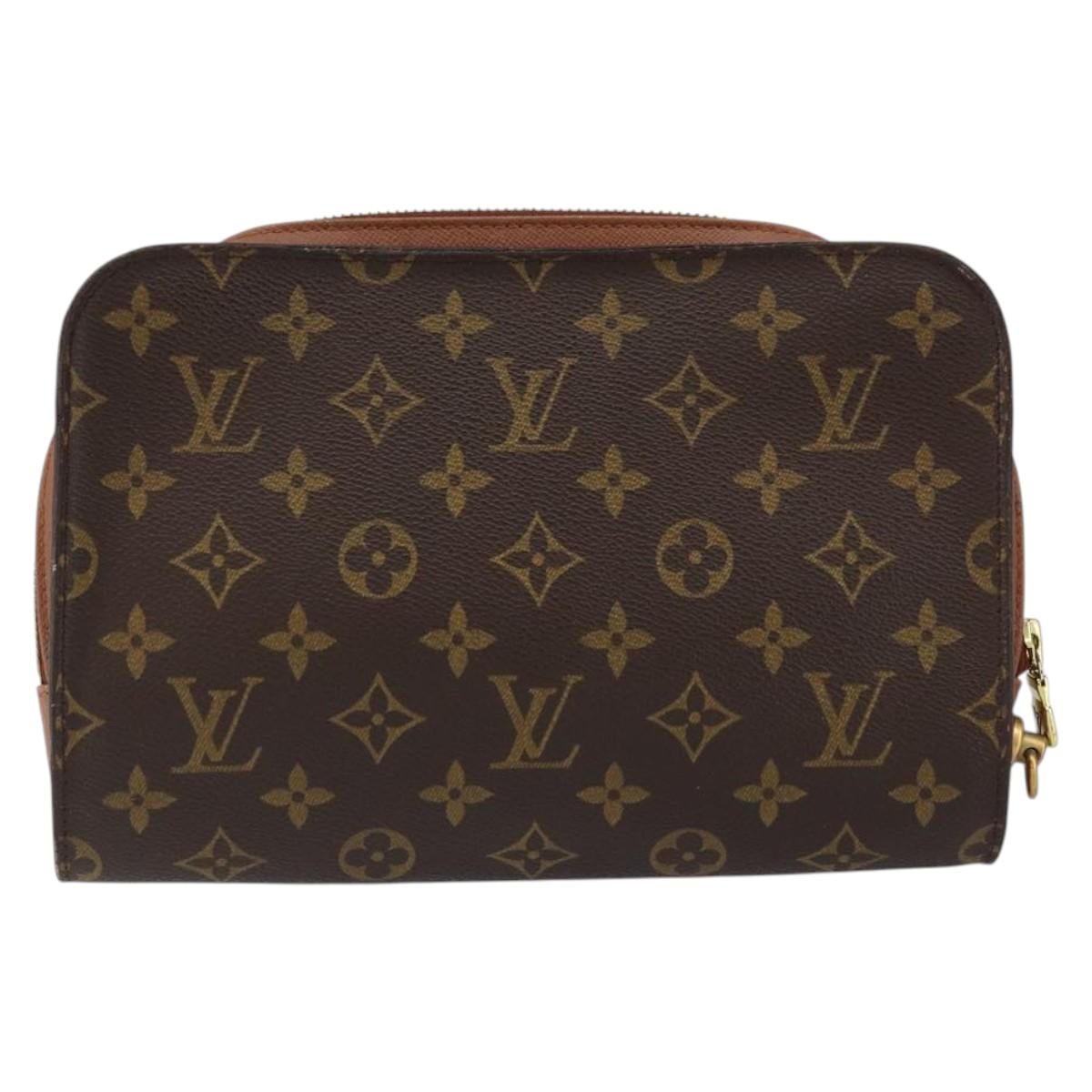 LOUIS VUITTON Monogram Orsay Clutch Bag M51790 LV Auth 150153