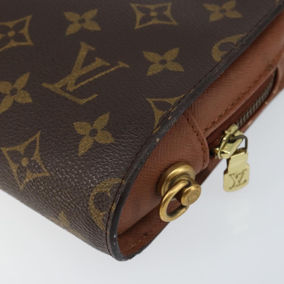 LOUIS VUITTON Monogram Orsay Clutch Bag M51790 LV Auth 150153