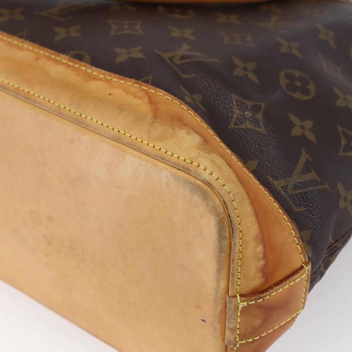 LOUIS VUITTON Monogram Lockit Horizontal Hand Bag M40104 LV Auth 150160