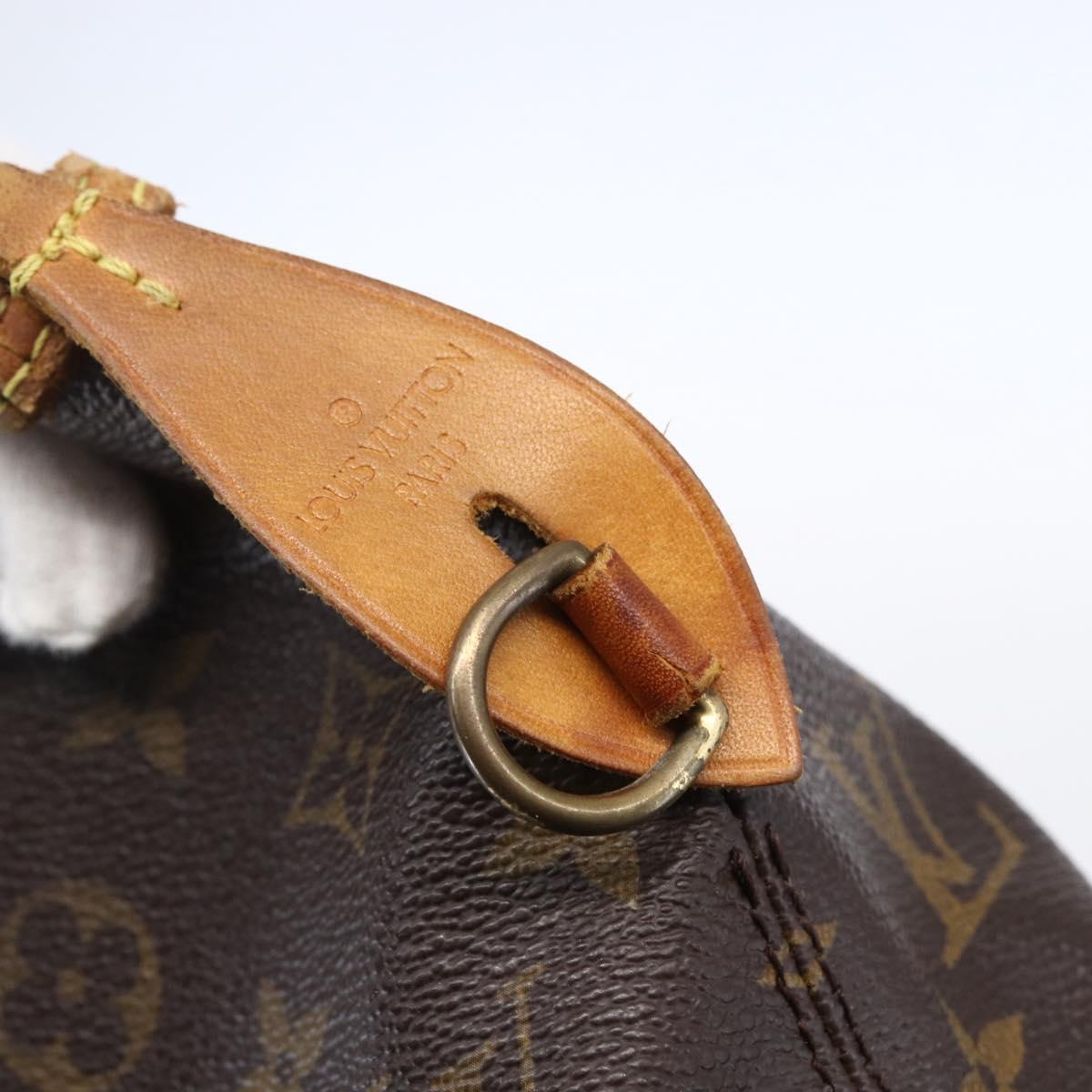 LOUIS VUITTON Monogram Lockit Horizontal Hand Bag M40104 LV Auth 150160