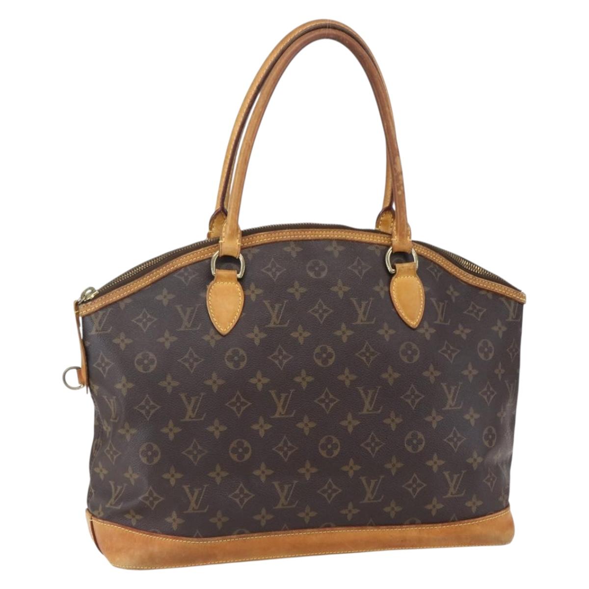 LOUIS VUITTON Monogram Lockit Horizontal Hand Bag M40104 LV Auth 150160