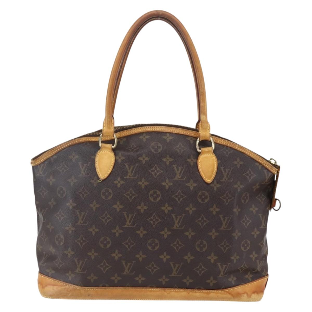 LOUIS VUITTON Monogram Lockit Horizontal Hand Bag M40104 LV Auth 150160