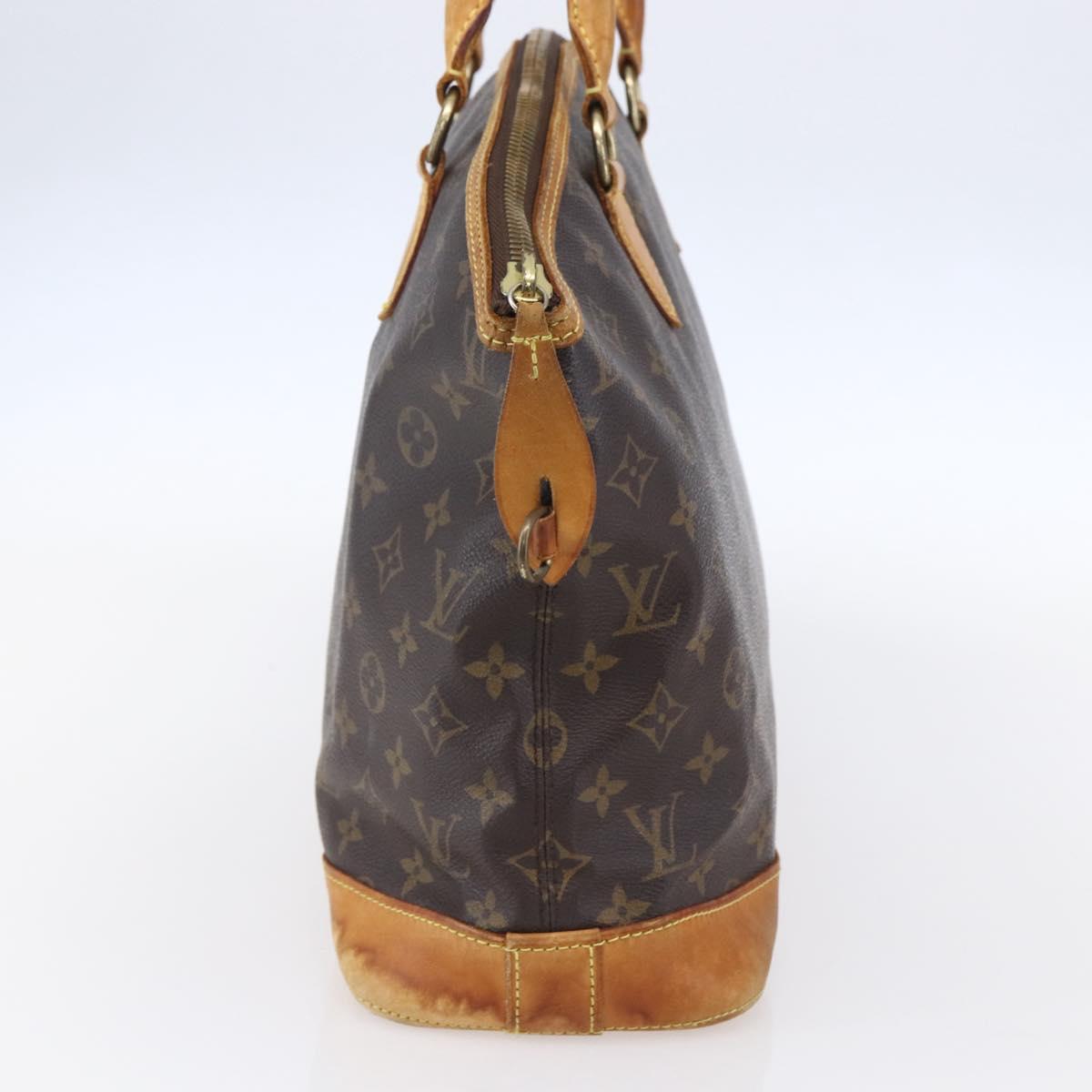 LOUIS VUITTON Monogram Lockit Horizontal Hand Bag M40104 LV Auth 150160
