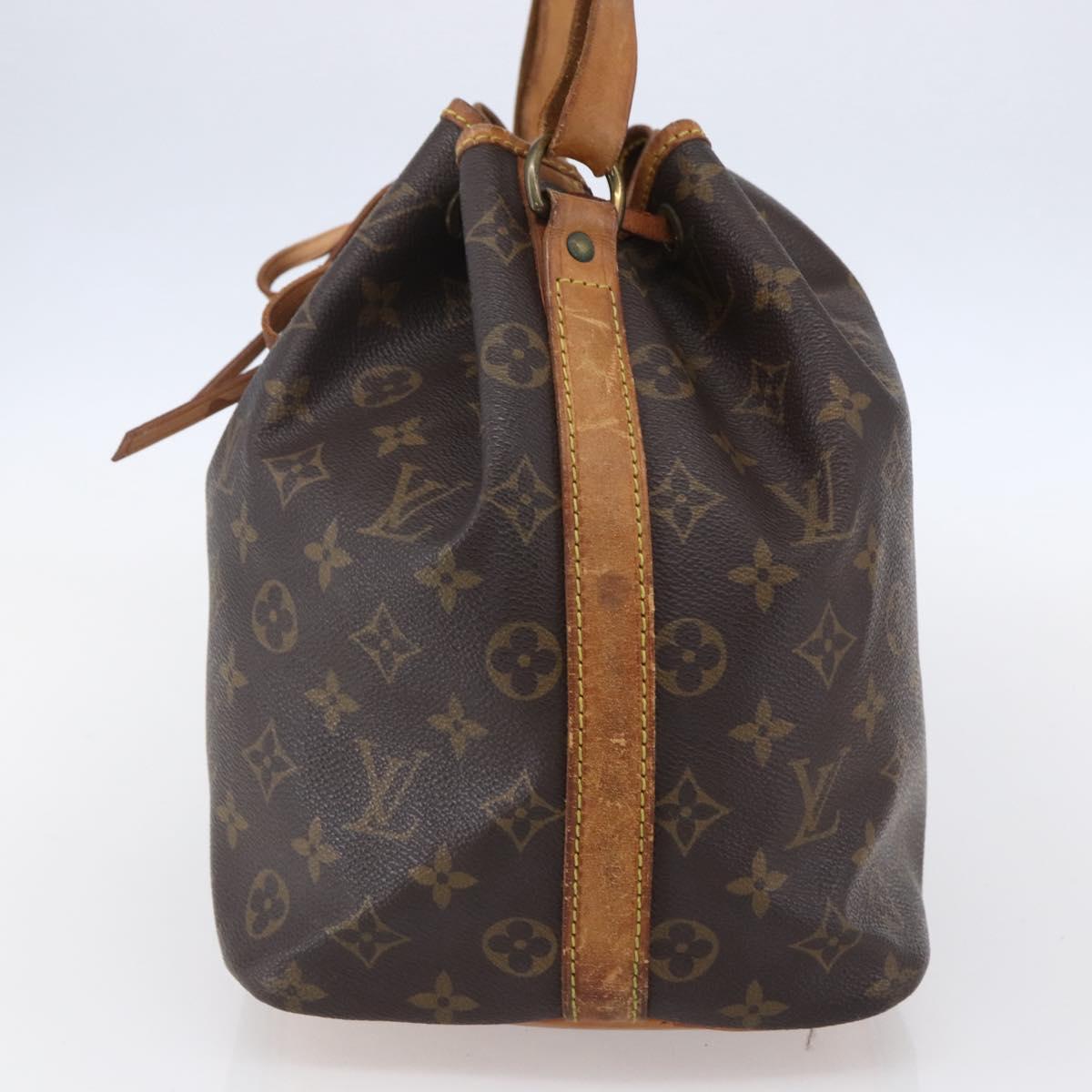 LOUIS VUITTON Monogram Petit Noe Shoulder Bag M42226 LV Auth 150165