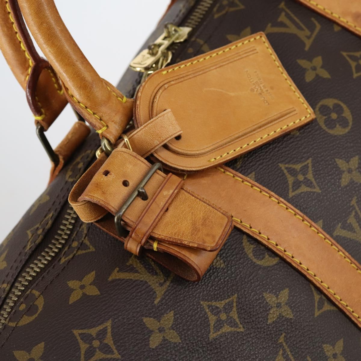 LOUIS VUITTON Monogram Keepall 50 Boston Bag M41426 LV Auth 150179