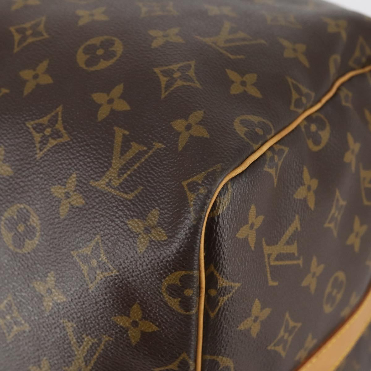 LOUIS VUITTON Monogram Keepall Bandouliere 55 Boston Bag M41414 LV Auth 150183